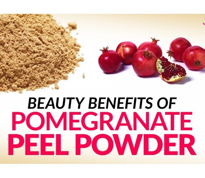 Beauty Benefits of Pomegranate Peel Powder