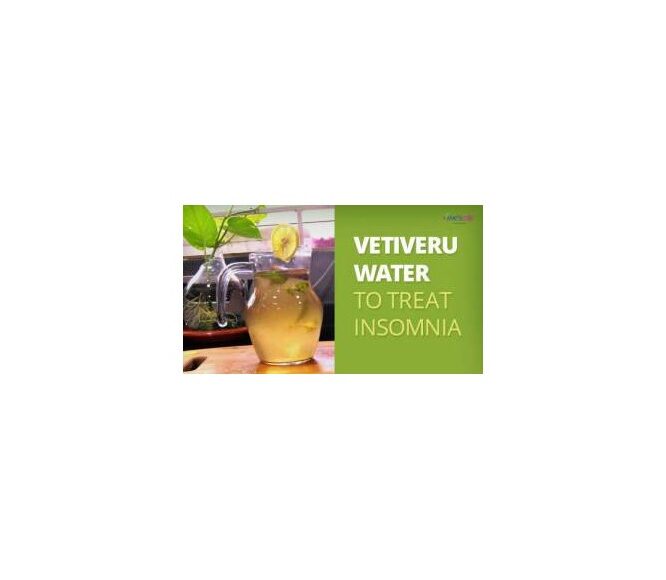 Detox Your Body Naturally – DIY – Vetiver Water | Treat Insomnia Naturally @ Home