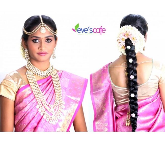 Bridal Makeup Tutorial – South Indian Bridal Makeup | Traditional Bridal Hairstyles