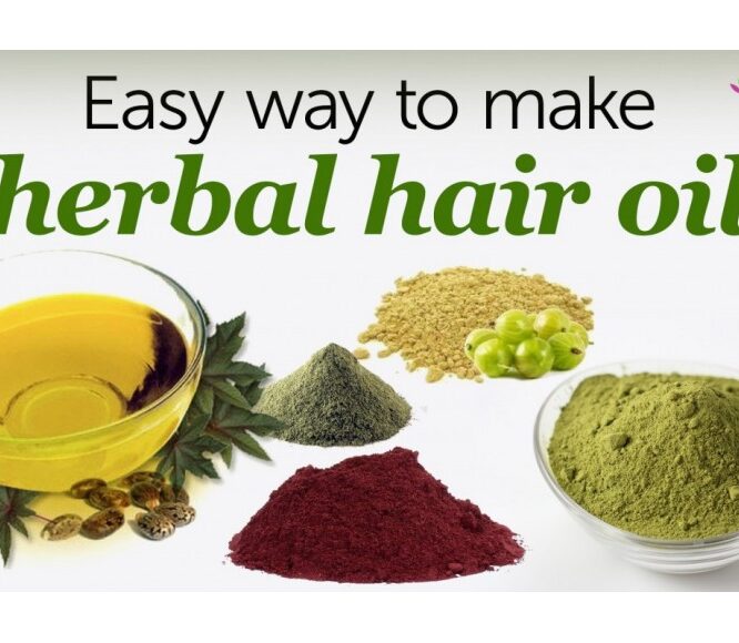 HERBAL HAIR OIL PREPARATION AT HOME – NO FRESH INGREDIENTS!?