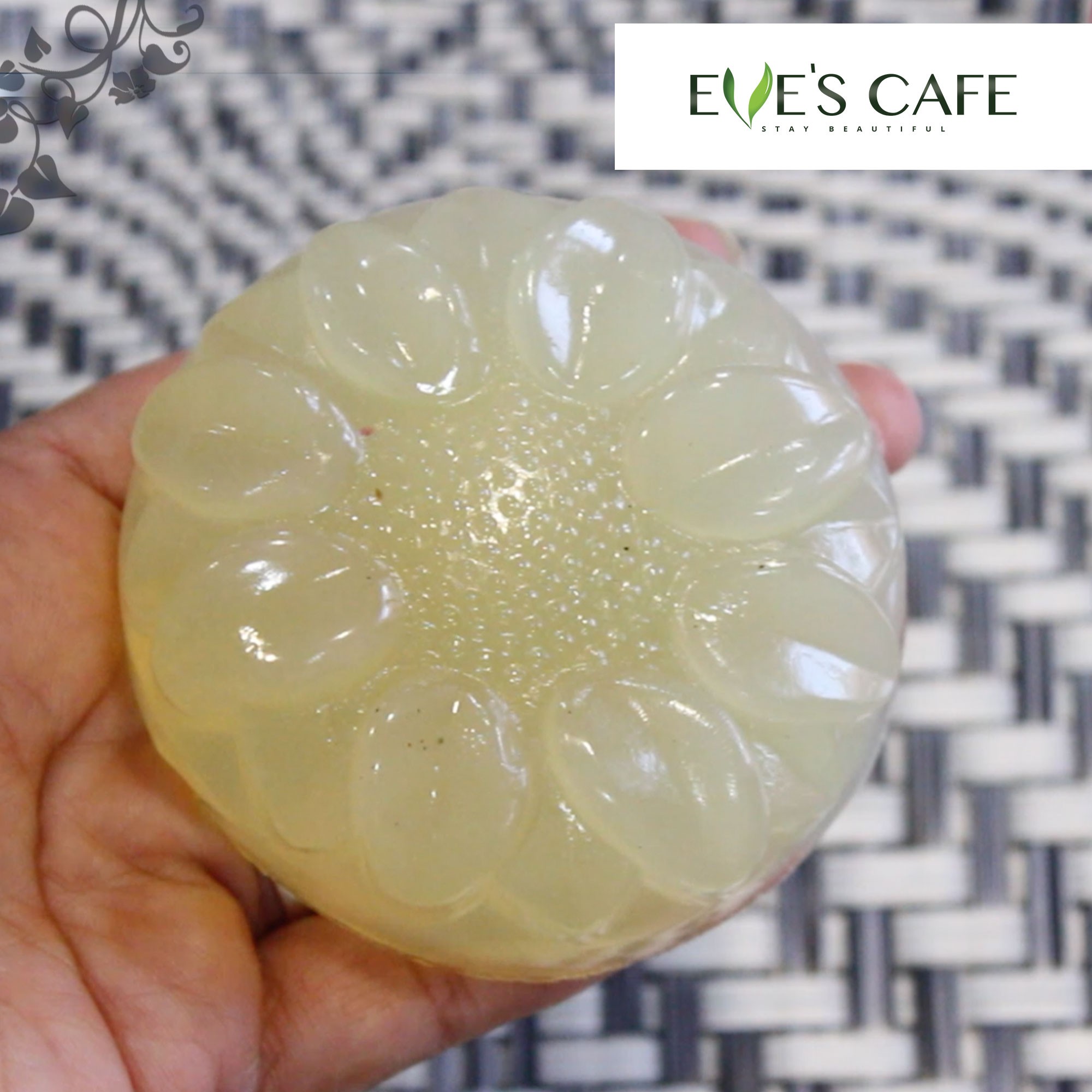Herbal aloe vera soap