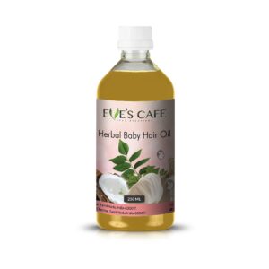 Herbal baby hair oil