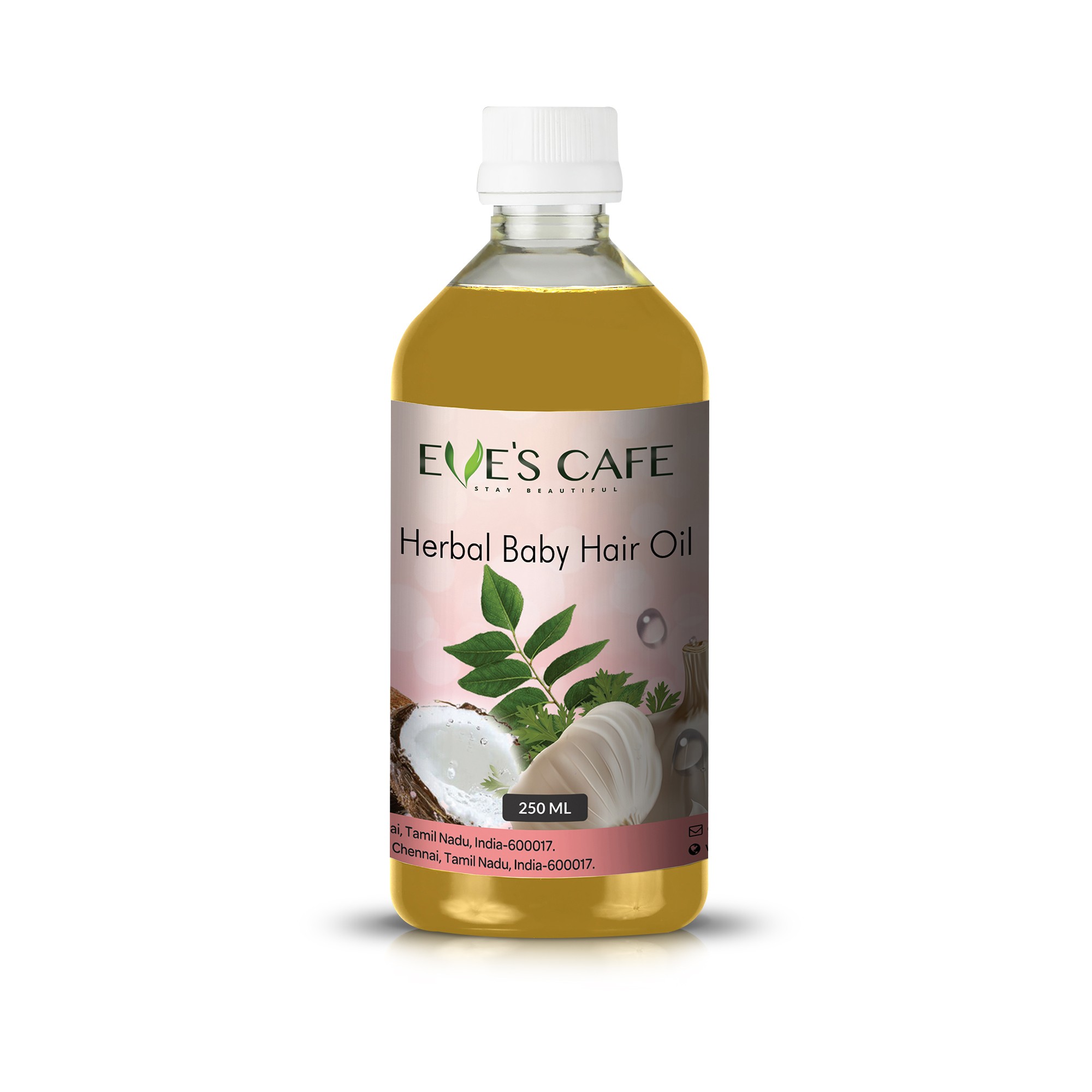 Herbal baby hair oil