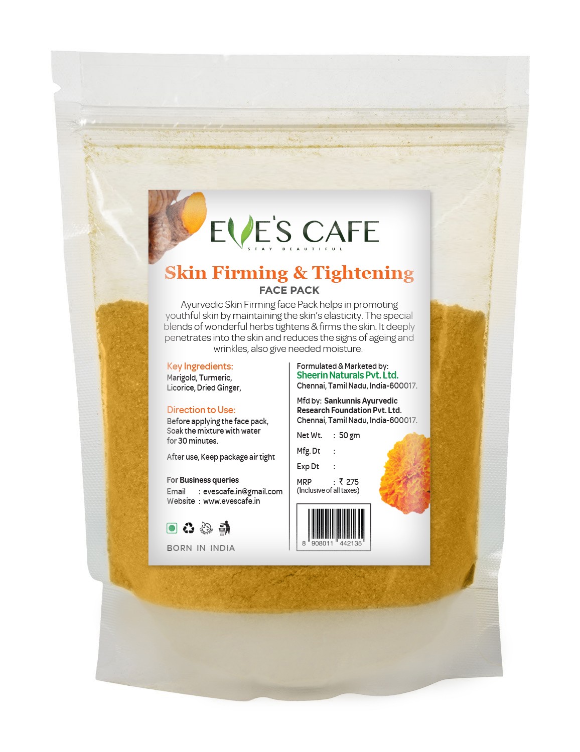 Skin Firming & Tightening face Pack