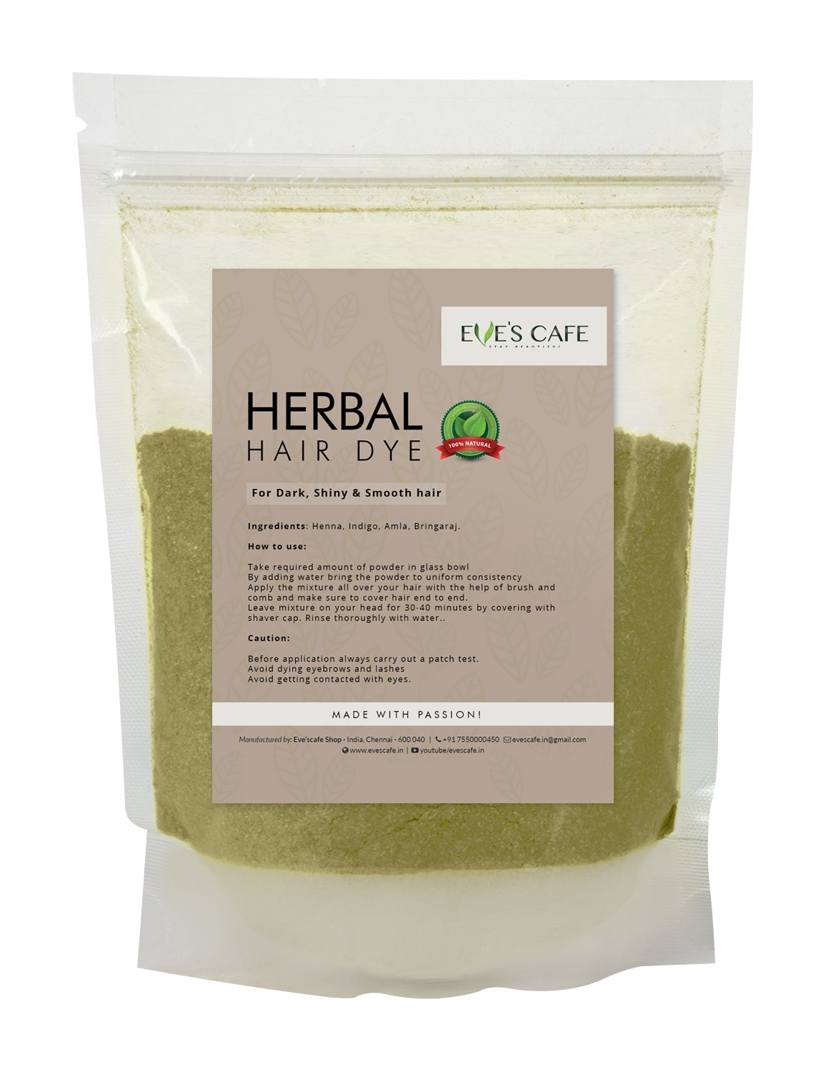 Herbal Hair Dye - Black